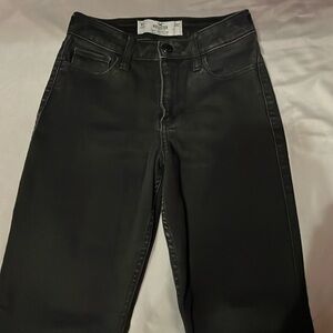 Hollister black flare jeans